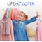Lifemaster Plastic Kids Clothes Hanger, Children Clothes Hanger with Shoulder Notch, 11.6 Inch Space-Saving LMPKH100BK - alternate 5