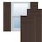 Ekena Millwork True Fit PVC Three Board Joined Board-n-Batten Shutters, Raisin Brown, 16 1/8W x 59H, PR TFP101BBF16X059TB - alternate 1
