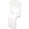 Prime-Line Prime-Line 0.87 in. D X 0.81 in. L Matte White Plastic Closet Door Guide 1 pc N 6558 - alternate 1