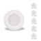 Bulbrite 14WLED 7 ROUND DISC LIGHT 3000K WHITE ALUMINUM, PIGTAIL, 6PK 862898 - alternate 1