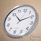 Clockswise 14-in Round Quartz Wall Clock Non-Ticking Battery Operated with Silent Sweep Movement,  QI004745.WT.14 - alternate 9