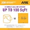 Apoc AP-208 Series Fibered Aluminum Roof Coating, Bright Silver, 4.75 gal, Pail, Liquid AP-2085 - alternate 5
