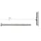 Dottie 1/4'' Flip Toggle Anchor Kit w/ Pan Head Combo Drive Screws FTG14 - alternate 1
