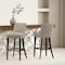 Manhattan Comfort Beever Barstool in Taupe - Set of 2 2-BS027-TP - alternate 1