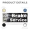 Signmission Brake Service, 18 Inch x 48 Inch, Vinyl Banner B-30494 - alternate 5