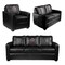 Dreamseat Silver Club Chair with AEW Mariah May Glamour Logo XZ7759002CHCDBK-PSAEW0013 - alternate 7