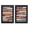 Homeroots Set Of Two America Proud I Black Framed Print Wall Art, 2PK 405737 - alternate 1