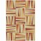 Homeroots 3' X 5' Orange Ivory And Copper Geometric Washable Indoor Outdoor Area Rug 598286 - alternate 9