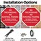 Signmission No Trespassing No Hunting, Fishing, 10 inch X 10 inch, Aluminum Metal Signs, 2PK OC-A-2PACK-10-97 - alternate 5