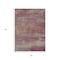 Homeroots 3' X 5' Merlot Beige And Blush Abstract Washable Indoor Outdoor Area Rug 630837 - alternate 5