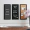 Martha Stewart Everette 18in. x 24in. Cork Board, Chlk Board, Lttr Board Set w/Psh Pns, Mgnts, Liq Chlk, Lttrs, Blk BR-DK20221011-1-BK-MS - alternate 10