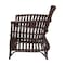 Bali & Pari Brooklyn Bohemian Very Dark Brown Rattan Arm Chair 248-13847-ZORO - alternate 9