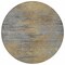 Homeroots 8' Brown Gold And Taupe Round Abstract Washable Indoor Outdoor Area Rug 587202 - alternate 8