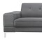 Homeroots Dark Gray Polyester L Shaped Two Piece Sofa and Chaise Sectional 473565 - alternate 9