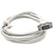 Compucableplususa 5FT DB9 Male to Bare Wire RS232 Pigtail - 28AWG Shielded Metal Armored Open End Cable DBC-9MWA-05 - alternate 5