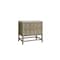 James Martin Vanities Emmeline 36" Single Vanity, Pebble Oak, w/ 3 CM Siberian Silestone Top D100-V36-PBO-3SFR - alternate 5
