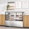 Koolmore Refrigerated Bakery Display Case for Cakes, Pies, Pastries, 71 in Stainless Steel Frame, Glass Front RBD30C - alternate 10