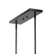 Jonathan Y Luca Parisian 53" 7-Light Modern Glam Iron Globe Linear LED Pendant, Black/Clear JYL7573B - alternate 12