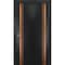 Sartodoors Sliding Closet Bi-fold Doors Planum 1010 Black Solid Core Modern Interior PLANUM1010BF-BLK-72 x 84 (2* 36x84) - alternate 1