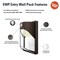 Cooper Lighting Halo EWP Entry Wall Pack, 120 V, 12 W, LED Lamp, 1659 Lumens, 5000 K Color Temp, Polycarbonate Fixture EWP15FSDBZ - alternate 6