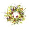 Homeroots 20" Green And Yellow Summer Mixed Assortment Artificial Wreath 516073 - alternate 1
