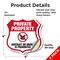 Signmission No Drone Shield Sign Aircraft Or Drone I, 4 inch X 4 inch, Vinyl Decal, 2PK SHI-D-2PACK-4-391 - alternate 5
