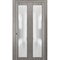 Sartodoors Sliding Closet Bi-fold Doors Planum 2102 Solid Core Modern Interior PLANUM2102BF-GA-36 x 80 (2* 18x80) - alternate 1