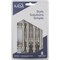 Hardware Resources KasaWare 4 Overall Length Beveled Edge Satin Nickel Bar Pull, 8PK K2083SN-8 - alternate 3