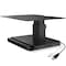 Purely Height Adjustable Monitor Riser with USB Ports, Black S402 - alternate 1