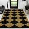 Jonathan Y Peater Classic Casual Commercial Natural Coir Natural/Black Geo 5 ft. x 8 ft. Area Rug NRF111A-5 - alternate 1