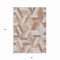 Homeroots 3' X 5' Copper Geometric Washable Indoor Outdoor Area Rug 608052 - alternate 9