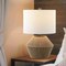Jonathan Y Alma 21.75" Coastal Rustic Iron/Rope LED Table Lamp, Brown JYL4049A - alternate 8