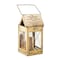 Kings County Tools Candle Lamp Vintage Style Folding Brass Camping Lantern w/ Hanging Handle Collapsible Portable Lamp GW83R02-01 - alternate 1