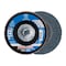 Pferd POLIFAN PERFORMANCE LINE SG Z THREADED COATED ABRASIVE FLAP DISC, 4 .5 DIA, 60 69300505 - alternate 1