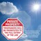 Signmission Private Property Trespassers Will B, 6 Inch X 6 Inch, Plastic Sign OC-P-6-144 - alternate 7