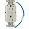 Leviton SmartlockPro GFCI 15A IG TR/PI Lt Al GFTR1-IGT - alternate 1