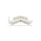 Homeroots 93" Beige Fabric Modular Sleeper Sofa With Ottoman 568276 - alternate 7