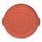 Rubbermaid Commercial 32 Gal Trash Can Lid, Red, Plastic, 22.25 in W/Dia FG263100RED - alternate 4