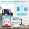 Vevor 4L Water Distiller 1L/H Distilled Water Maker Timing & Temp Display Silver YMK40208 - alternate 8