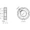 J.W. Winco Bearing Locknuts 1804.2-M20X1.5-ST - alternate 2