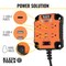 Klein Tools Power Strip, Surge, USB, 4 5-15R, 5-15P, 5 ft., Orange 29601 - alternate 8