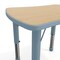 Flash Furniture Commercial Plastic Adjustable Height Activity Table-NAT/Dusty Blue, 26.5x21.75 YU-YCY-098-RECT-TBL-DSTYBL-GG - alternate 10