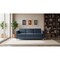 Office Star Products Pacific Sofa Couch, Navy PAC53-S76 - alternate 9