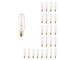 Bulbrite Incandescent T6 Candelabra Screw Base E12 Light Bulb, 25 Watt, Clear, 25PK 861224 - alternate 1