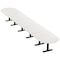 Skutchi Designs 22ft Conference Table With Power Unit | 22 Person Modular Racetrack Meeting Table | Harmony Series HAR-RAC-48X264-T.BK-WA7976-NA - alternate 1