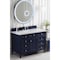 James Martin Vanities Brittany 48'' S Vanity, Victory Blue w/ Jasmine Pearl Silestone Top w/FreePower Wireless Charger 650-V48-VBL-FEJP - alternate 8