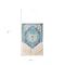 Homeroots 26" X 45" Blue Aqua And Ivory Flower Floral Cotton Macrame Hanging Tapestry 548328 - alternate 6