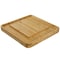 Megachef Bamboo Charcuterie Cheese Board with Slide Out Drawer with Cheese Utensils 750122133M - alternate 9