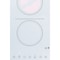 Summit 12in Wide 115V 2-Burner Radiant Cooktop CR2B15T2W - alternate 9