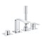 Grohe Allure 4-Hole Roman Tub Filler With Hs 19316001 - alternate 3